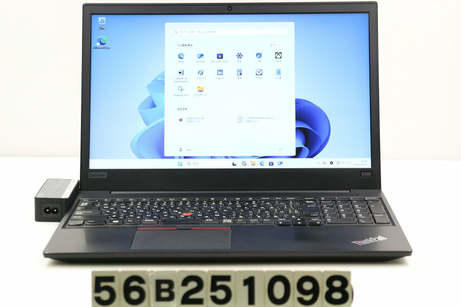 Rakuten - Lenovo ThinkPad E590 Core i5 8265U 1.6GHz/8GB/256GB(SSD)/15.6W/FWXGA(1366x768)/Win11 キー文字消えあり【中古】【20260401】