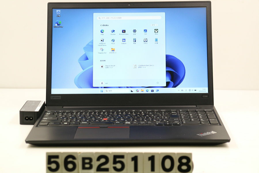 乐天商城 - Lenovo ThinkPad E590 Core i5 8265U 1.6GHz/8GB/256GB(SSD)/15.6W/FWXGA(1366x768)/Win11 キー文字消えあり【中古】【20260401】