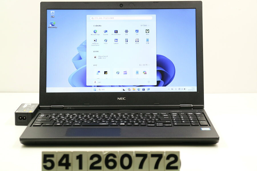 12 inches - NEC PC-VRT16FB6S3R6 Core i5 8265U 1.6GHz/8GB/128GB(SSD)+500GB/Multi/15.6W/FWXGA(1366x768)/Win11【中古】【20260501】