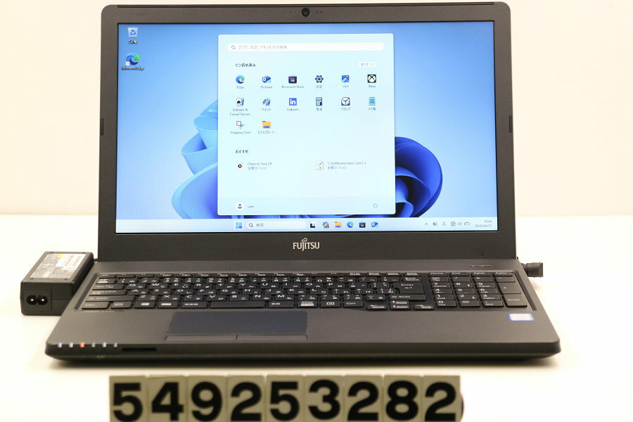 Other - 富士通 LIFEBOOK A359/BX Core i3 8130U 2.2GHz/8GB/256GB(SSD)/Multi/15.6W/FWXGA(1366x768)/Win11 外装打痕あり【中古】【20260501】