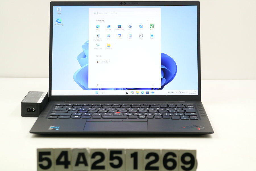 ACER - Lenovo ThinkPad X1 Carbon 9th Gen Core i5 1135G7 2.4GHz/8GB/256GB(SSD)/14W/WUXGA(1920x1200)/Win11 外装ハゲあり【中古】【20260422】