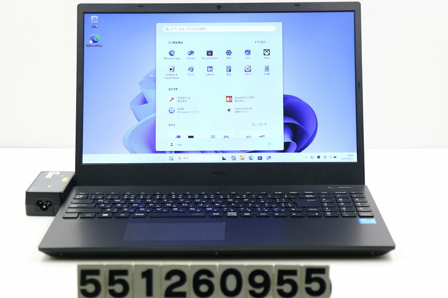 Lenovo - NEC PC-VKL41FB9J31Z Core i3 1115G4 3GHz/8GB/256GB(SSD)+500GB/Multi/15.6W/FWXGA(1366x768)/Win11 CMOS電池切れ【中古】【20260501】