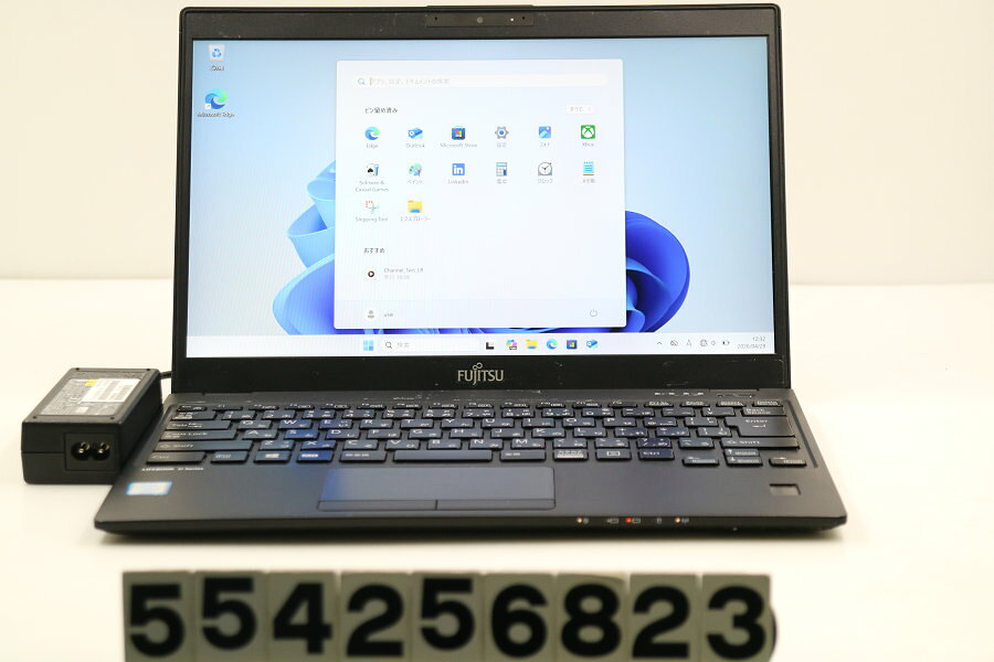 13 inches - 【ジャンク品】富士通 LIFEBOOK U939/B Core i5 8365U 1.6GHz/8GB/128GB(SSD)/13.3W/FHD(1920x1080) タッチパネル/Win11【中古】【20260501】