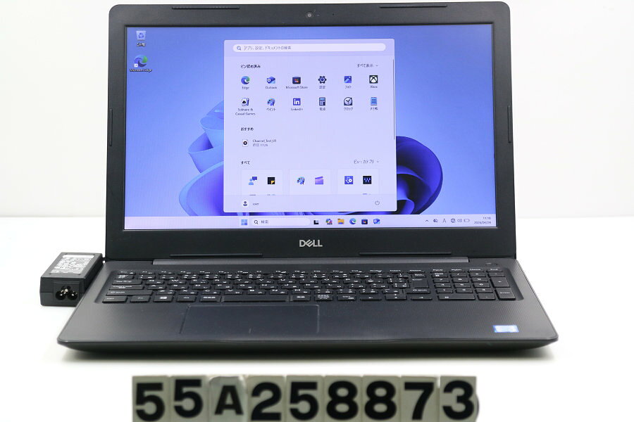 Apple - 【ジャンク品】DELL Vostro 3580 Core i3 8145U 2.1GHz/4GB/128GB(SSD)/Multi/15.6W/FWXGA(1366x768)/Win11【中古】【20260501】