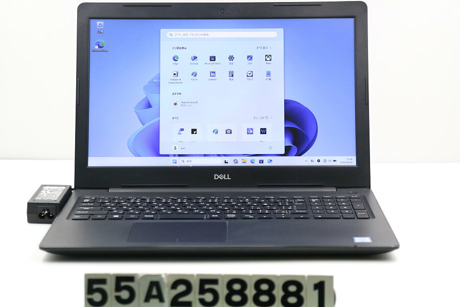 Lenovo - DELL Vostro 3580 Core i3 8145U 2.1GHz/8GB/128GB(SSD)/Multi/15.6W/FWXGA(1366x768)/Win11【中古】【20260501】