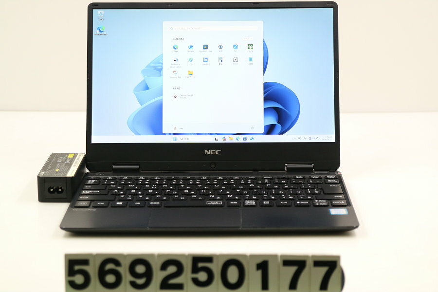 12 inches - NEC PC-VKT13HZG5 Core i5 8200Y 1.3GHz/8GB/256GB(SSD)/12.5W/FHD(1920x1080)/Win11 キーボード痕あり【中古】【20260423】