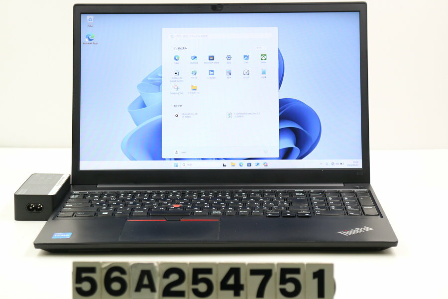 15 inches - Lenovo ThinkPad E15 Gen2 Core i5 1135G7 2.4GHz/8GB/256GB(SSD)/15.6W/FHD(1920x1080)/Win11【中古】【20260501】