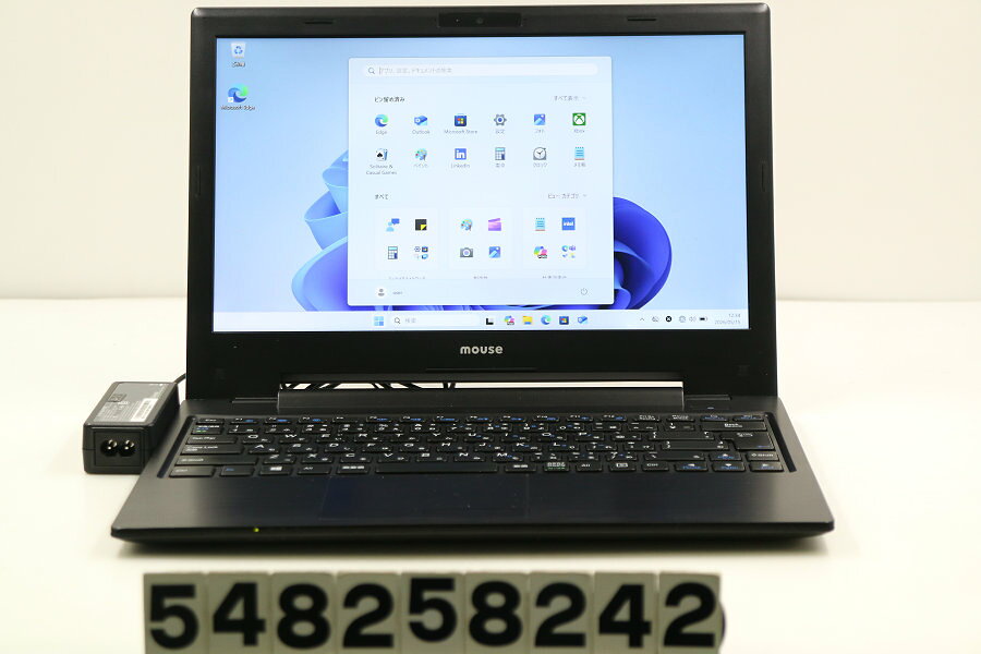 【ジャンク品】mousecomputer MPro-NB391H-SSD-YTV Core i5 8250U 1.6GHz/8GB/120GB(SSD)/13.3W/FHD(1920x1080)/Win11【中古】【20260520】