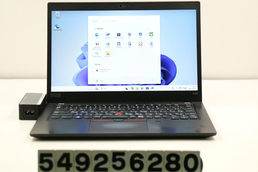 Apple - Lenovo ThinkPad X390 Core i7 8665U 1.9GHz/8GB/256GB(SSD)/13.3W/FHD(1920x1080)/Win11 キーボード痕あり【中古】【20260508】