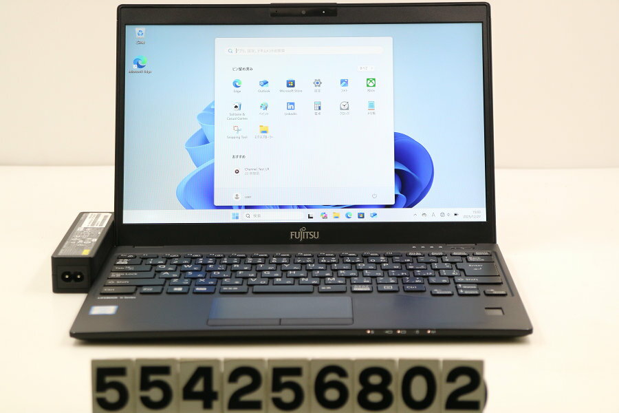 13 inches - 【ジャンク品】富士通 LIFEBOOK U939/B Core i5 8365U 1.6GHz/8GB/128GB(SSD)/13.3W/FHD(1920x1080) タッチパネル/Win11【中古】【20260513】