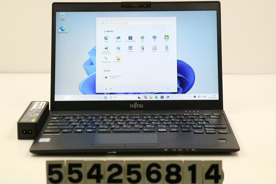 13 inches - 【ジャンク品】富士通 LIFEBOOK U939/B Core i5 8365U 1.6GHz/8GB/128GB(SSD)/13.3W/FHD(1920x1080) タッチパネル/Win11【中古】【20260513】