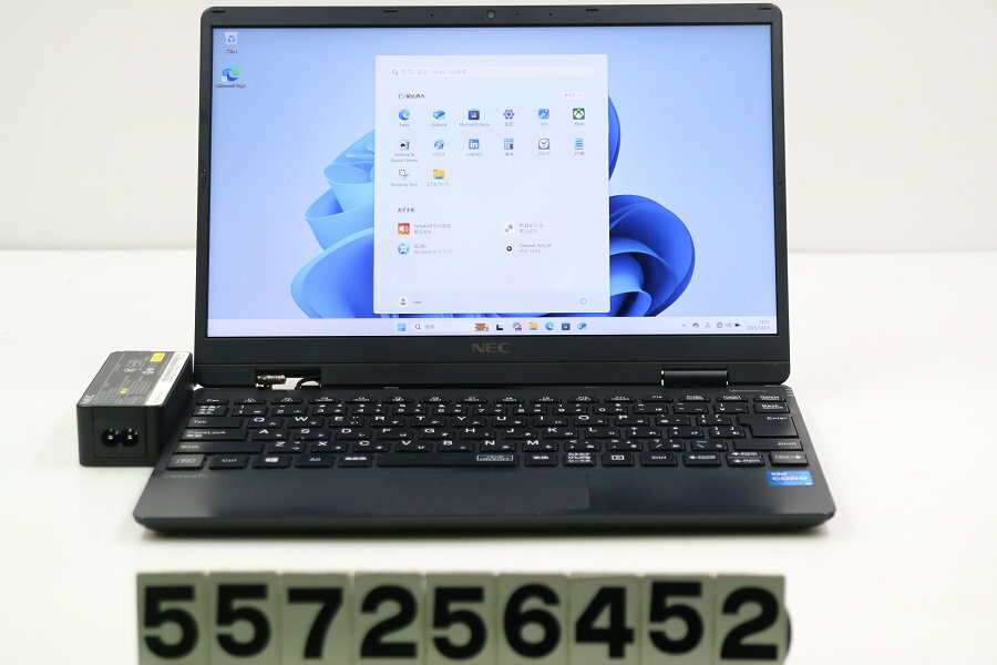 12 inches - NEC PC-VKT40CZG9 Core i5 1130G7 1.1GHz/8GB/256GB(SSD)/12.5W/FHD(1920x1080)/Win11 ヒンジカバー欠品【中古】【20260508】