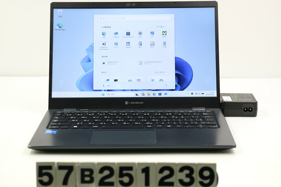HITACHI - 【ジャンク品】dynabook dynabook G83/HU Core i5 1135G7 2.4GHz/8GB/256GB(SSD)/13.3W/FHD(1920x1080)/Win11【中古】【20260508】