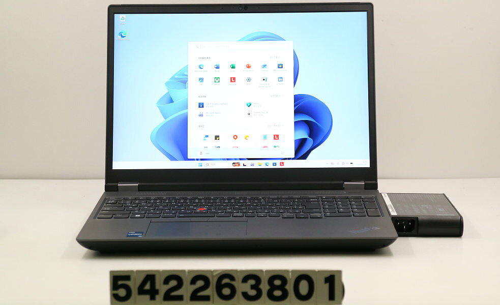 eMachines - Lenovo ThinkPad P16 Gen1 Core i7 12850HX 2.1GHz/32GB/1024GB(SSD)/16W/WQUXGA(3840x2400)/Win11/NVIDIA RTXA5500(16GB)【中古】【20260520】