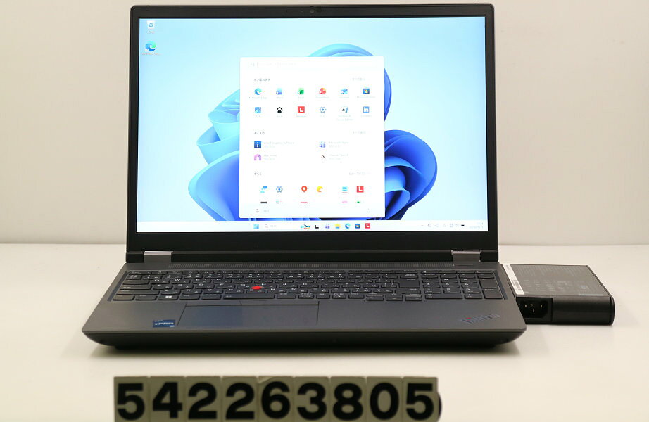 FUJITSU - Lenovo ThinkPad P16 Gen1 Core i7 12850HX 2.1GHz/32GB/1024GB(SSD)/16W/WQUXGA(3840x2400)/Win11/NVIDIA RTXA5500(16GB)【中古】【20260520】