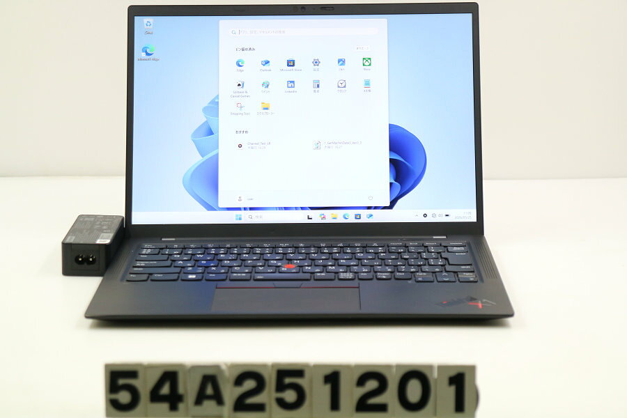Rakuten - Lenovo ThinkPad X1 Carbon 9th Gen Core i5 1135G7 2.4GHz/8GB/256GB(SSD)/14W/WUXGA(1920x1200)/Win11【中古】【20260527】