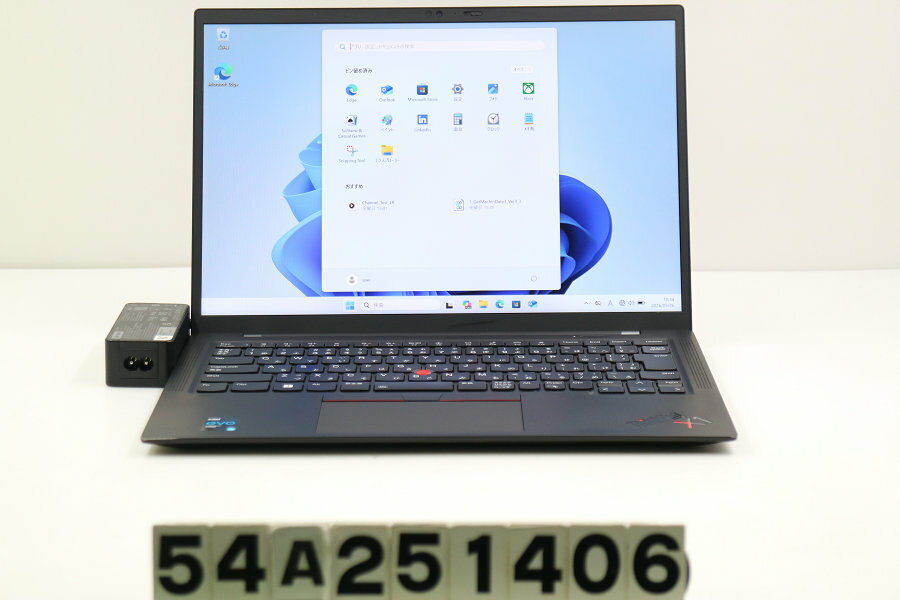 Rakuten - Lenovo ThinkPad X1 Carbon 9th Gen Core i5 1135G7 2.4GHz/8GB/256GB(SSD)/14W/WUXGA(1920x1200)/Win11 キーボード痕あり【中古】【20260527】