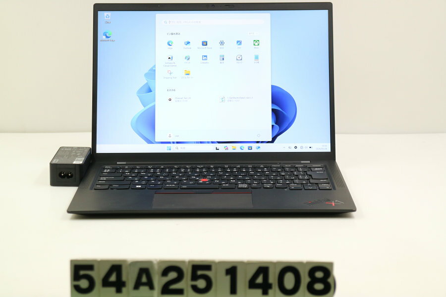 13 inches - Lenovo ThinkPad X1 Carbon 9th Gen Core i5 1135G7 2.4GHz/8GB/256GB(SSD)/14W/WUXGA(1920x1200)/Win11【中古】【20260527】