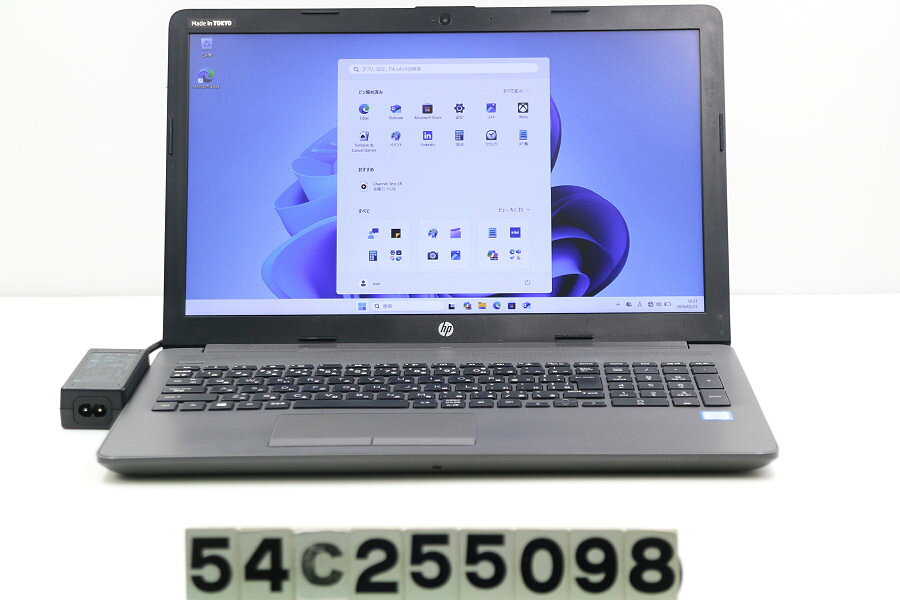 15 inches - hp 250 G7 Core i5 8265U 1.6GHz/8GB/256GB(SSD)/Multi/15.6W/FHD(1920x1080)/Win11【中古】【20260527】