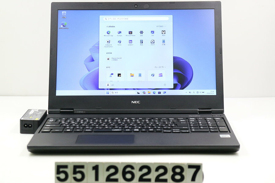 15 inches - NEC PC-VUT16FB6S3R9 Core i5 10210U 1.6GHz/8GB/256GB(SSD)+500GB/Multi/15.6W/FWXGA(1366x768)/Win11【中古】【20260522】