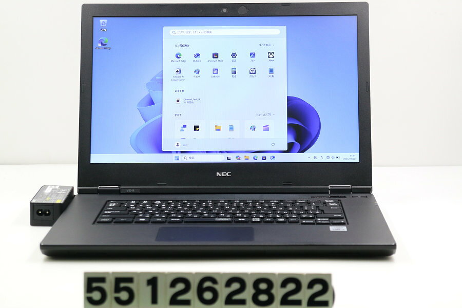 15 inches - NEC PC-VKT16XZG9 Core i5 10210U 1.6GHz/8GB/256GB(SSD)+500GB/Multi/15.6W/FWXGA(1366x768)/Win11【中古】【20260522】