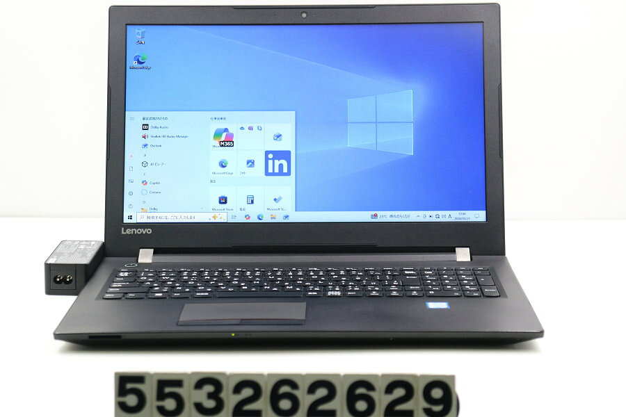 15 inches - Lenovo V510-15IKB Core i5 7200U 2.5GHz/8GB/256GB(SSD)/Multi/15.6W/FWXGA(1366x768)/Win10 ヒンジ浮きあり【中古】【20260522】