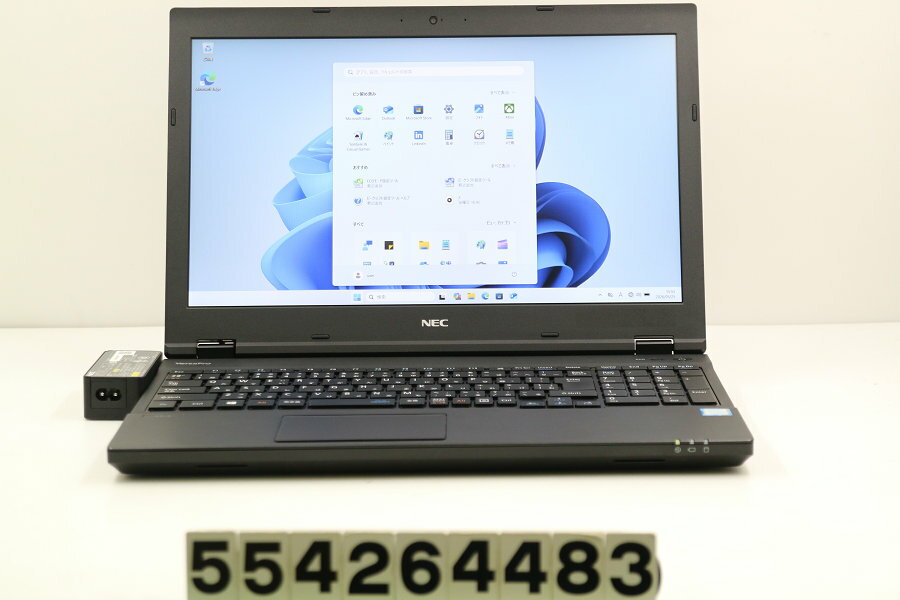 SHARP - NEC PC-VKT16XZG4 Core i5 8250U 1.6GHz/8GB/256GB(SSD)/DVD/15.6W/FHD(1920x1080)/RS232C/Win11【中古】【20260527】
