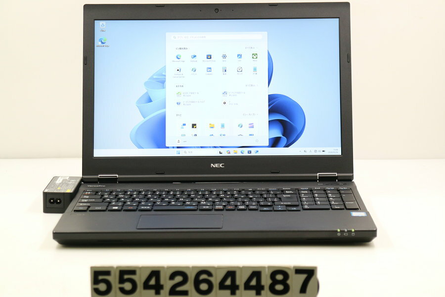 12 inches - NEC PC-VKT16XZG4 Core i5 8250U 1.6GHz/8GB/256GB(SSD)/DVD/15.6W/FHD(1920x1080)/RS232C/Win11 画面シミあり【中古】【20260527】