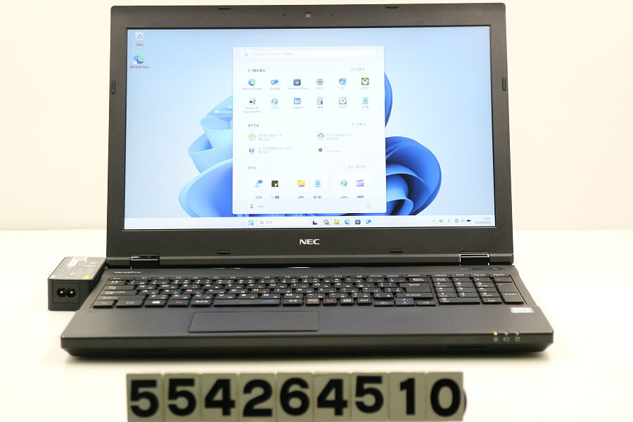 12 inches - NEC PC-VKT16XZG4 Core i5 8250U 1.6GHz/8GB/256GB(SSD)/DVD/15.6W/FHD(1920x1080)/RS232C/Win11【中古】【20260527】