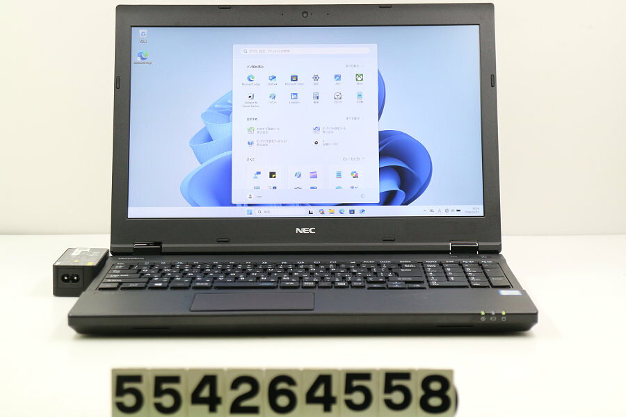 12 inches - NEC PC-VKT16XZG4 Core i5 8250U 1.6GHz/8GB/256GB(SSD)/DVD/15.6W/FHD(1920x1080)/RS232C/Win11【中古】【20260527】