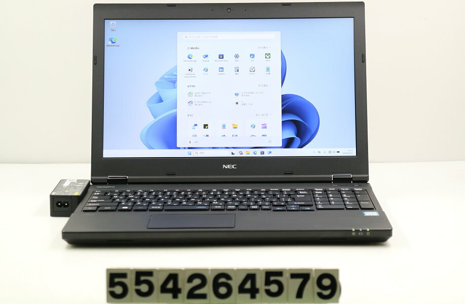 12 inches - NEC PC-VKT16XZG4 Core i5 8250U 1.6GHz/8GB/256GB(SSD)/DVD/15.6W/FHD(1920x1080)/RS232C/Win11【中古】【20260527】