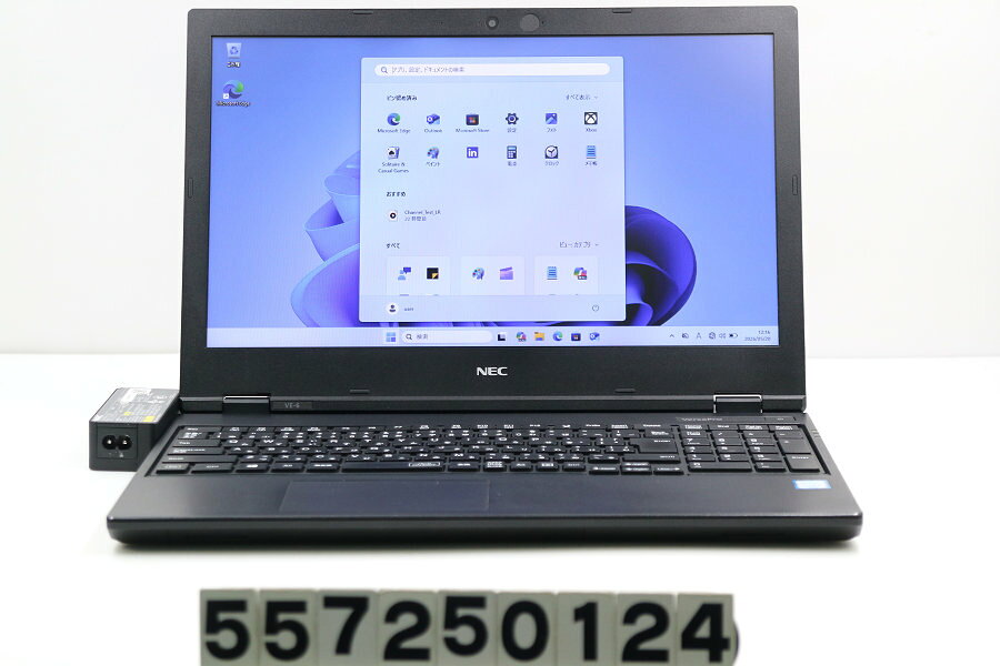 15 inches - NEC PC-VKT16EZG6 Core i5 8265U 1.6GHz/8GB/256GB(SSD)/Multi/15.6W/FWXGA(1366x768)/Win11【中古】【20260522】