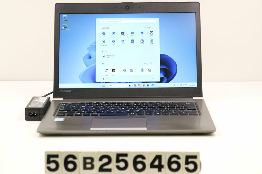 二手笔记型电脑 - dynabook dynabook R63/DN Core i7 8550U 1.8GHz/8GB/256GB(SSD)/13.3W/FWXGA(1366x768)/Win11 キーボード痕あり【中古】【20260527】