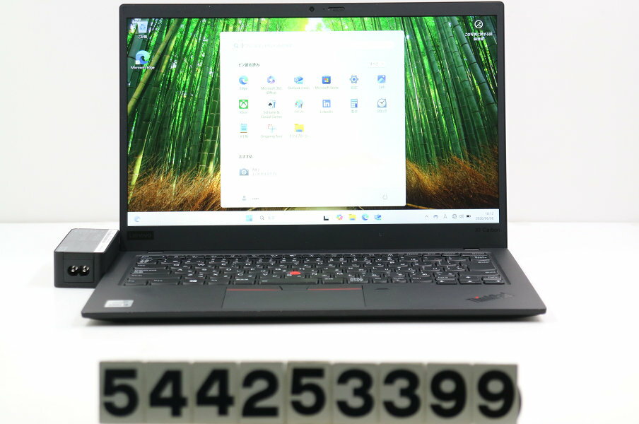 Rakuten - Lenovo ThinkPad X1 Carbon 8th Gen Core i5 10210U 1.6GHz/8GB/256GB(SSD)/14W/FHD(1920x1080)/Win11 画面シミあり【中古】【20260611】
