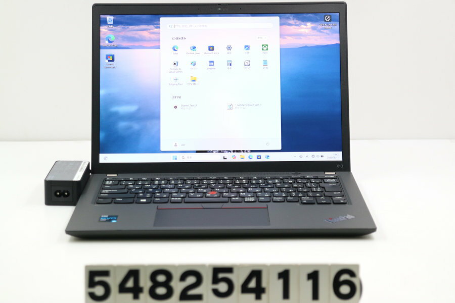 Rakuten - Lenovo ThinkPad X13 Gen2 Core i5 1135G7 2.4GHz/16GB/256GB(SSD)/13.3W/WUXGA(1920x1200)/Win11 USB不良【中古】【20260619】