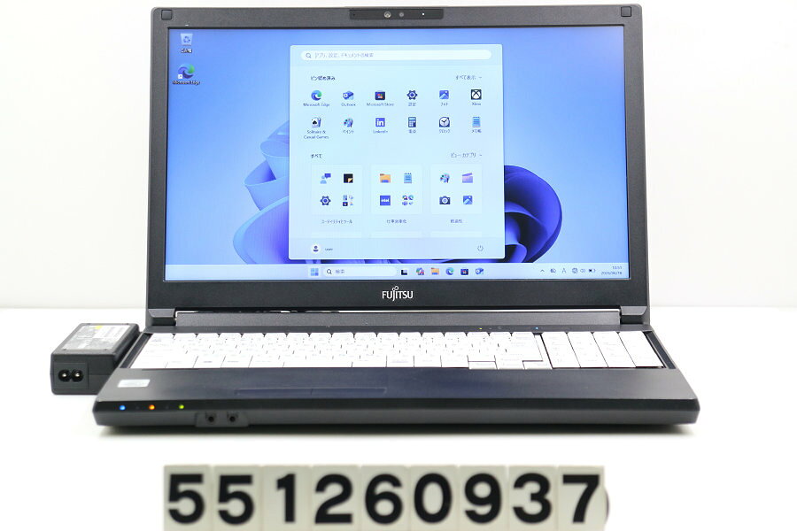 樂天商城 - 富士通 LIFEBOOK A5510/DX Core i3 10110U 2.1GHz/8GB/256GB(SSD)/Multi/15.6W/FWXGA(1366x768)/Win11 バッテリ劣化【中古】【20260619】