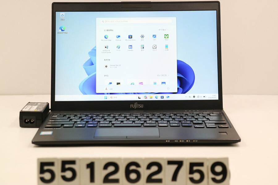 Rakuten - 【ジャンク品】富士通 LIFEBOOK U939/B Core i5 8365U 1.6GHz/8GB/128GB(SSD)/13.3W/FHD(1920x1080)/Win11【中古】【20260611】