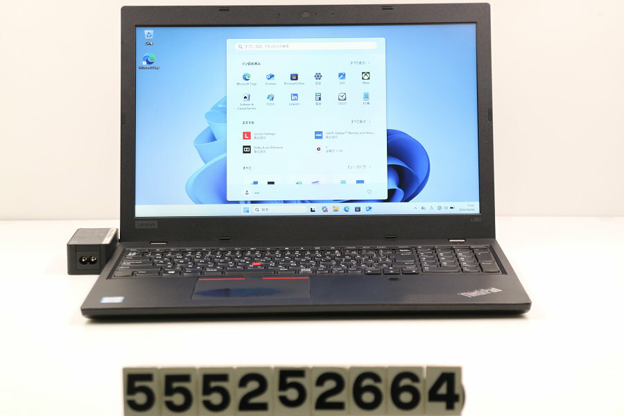 Rakuten - Lenovo ThinkPad L580 Core i5 8350U 1.7GHz/8GB/256GB(SSD)/15.6W/FWXGA(1366x768)/Win11 パーム割れあり【中古】【20260611】