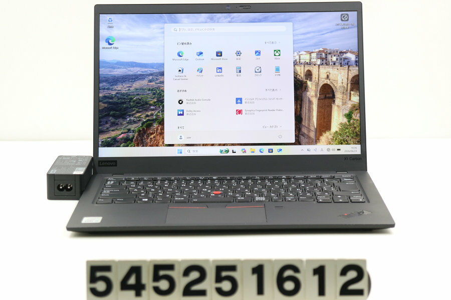 乐天商城 - Lenovo ThinkPad X1 Carbon 8th Gen Core i5 10210U 1.6GHz/8GB/256GB(SSD)/14W/FHD(1920x1080)/Win11【中古】【20260625】