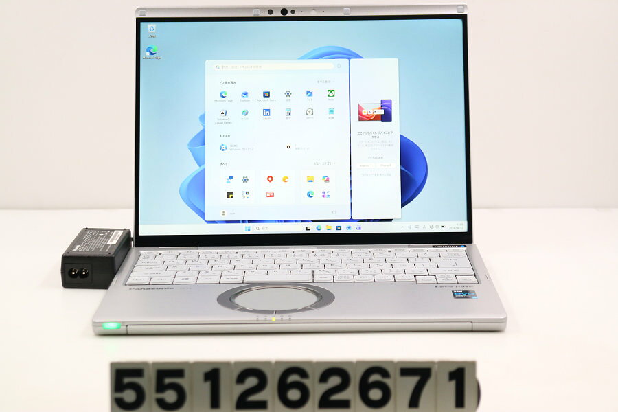 Panasonic CF-FV1SDKVS Core i7 1185G7 3GHz/16GB/256GB(SSD)/14W/(2160x1440) タッチパネル/Win11 キーボード痕あり