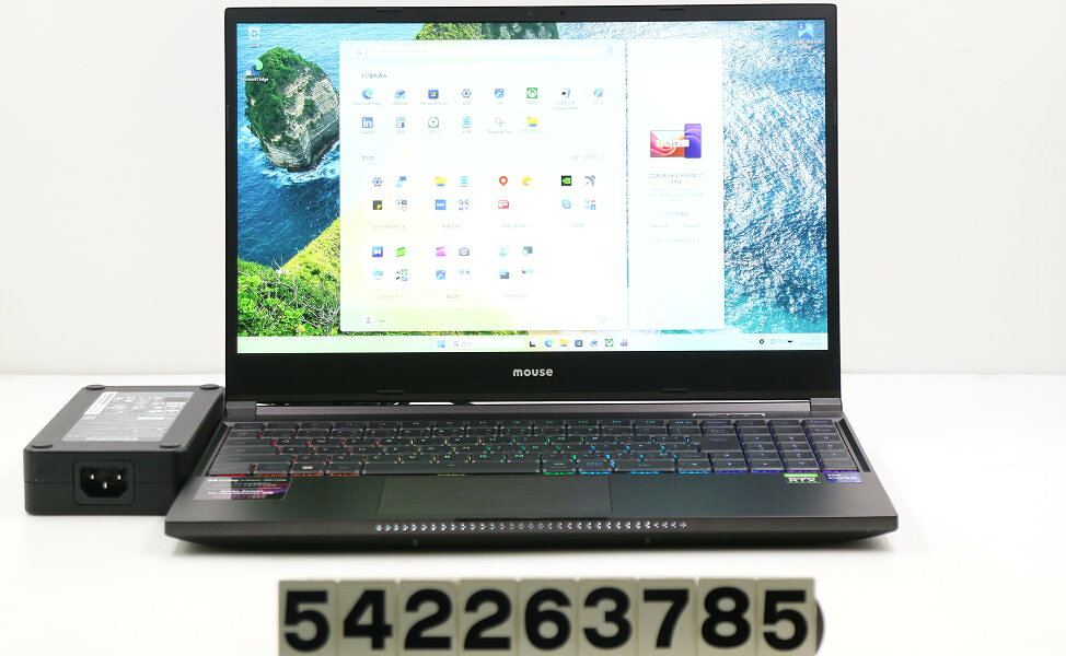 mousecomputer H5-ADLABW11 Core i9 12900H 2.5GHz/32GB/2TB(SSD)/WQHD/Win11/GeForce RTX3070Ti Laptop 画面表示不良あり
