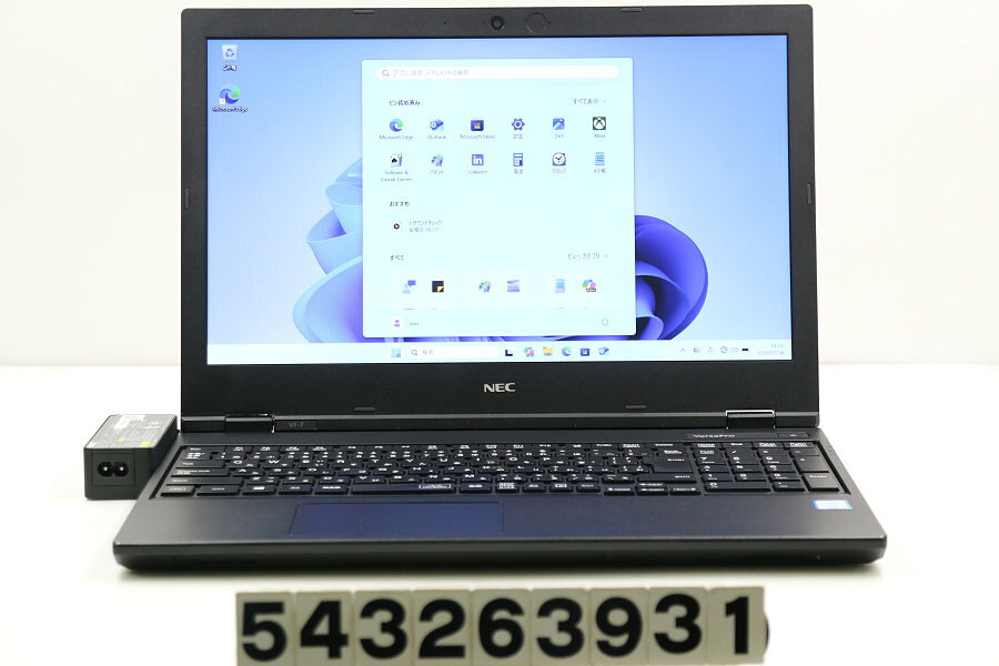 NEC PC-VRT16FB7S3R7 Core i5 8265U 1.6GHz/8GB/256GB(SSD)+500GB/Multi/15.6W/FWXGA(1366x768)/Win11 外装破損あり【中古】【20260715】