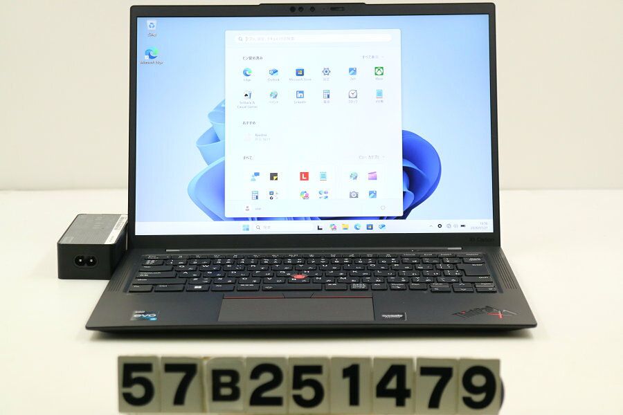 Lenovo ThinKPad X1 Carbon 10th Gen Core i5 1235U 1.3GHz/8GB/256GB(SSD)/14W/WUXGA(1920x1200)/Win11【中古】【20260723】