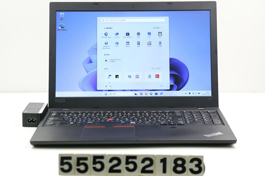【ジャンク品】Lenovo ThinkPad L580 Core i3 8130U 2.2GHz/8GB/128GB(SSD)/15.6W/FWXGA(1366x768)/Win11【中古】【20260805】