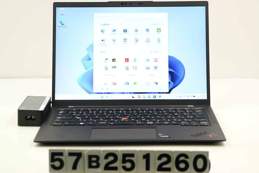 【ジャンク品】Lenovo ThinKPad X1 Carbon 10th Gen Core i5 1235U 1.3GHz/8GB/256GB(SSD)/14W/WUXGA(1920x1200)/Win11【中古】【20260723】