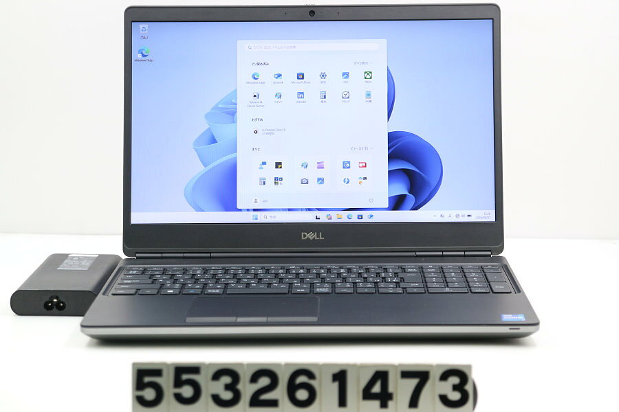 DELL Precision 7560 Core i7 11800H 2.3GHz/64GB/512GB(SSD)/15.6W/FHD(1920x1080)/Win11/NVIDIA RTXA4000【中古】【20260820】