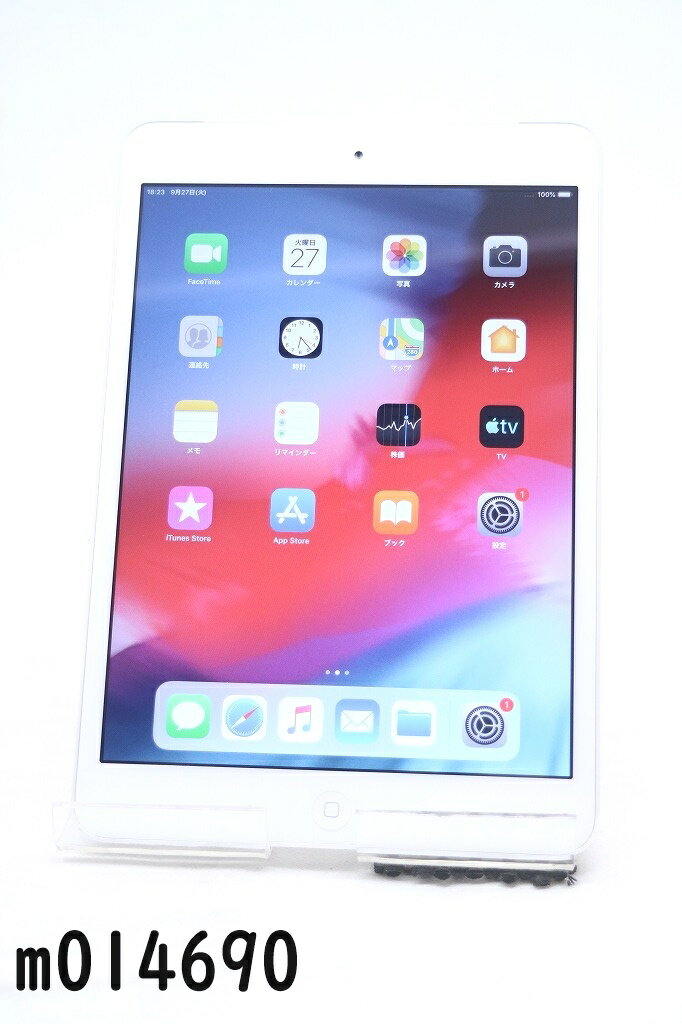  au SIMå Apple iPad mini2 Wi-Fi+Cellular 16GB iOS12.5.6 С ME814J/A  m014690 šۡK20221003
