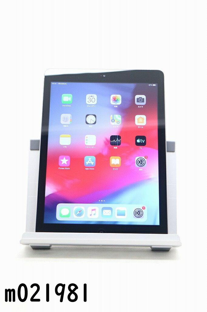 Wi-Fiモデル Apple iPad Air Wi-Fi 16GB iOS12.5.7 スペースグレイ MD785J/B 初期化済 【m021981】【中古】【K20240130】