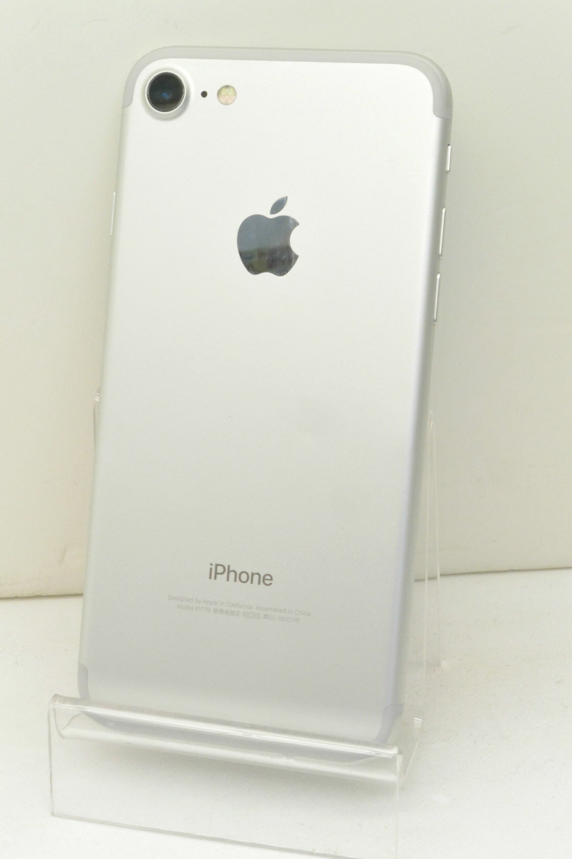 白ロム SIMフリー au SIMロック解除済 Apple iPhone7 32GB iOS15.8.3 Silver MNCF2J/A 初期化済 【m025733】【中古】【K20250123】