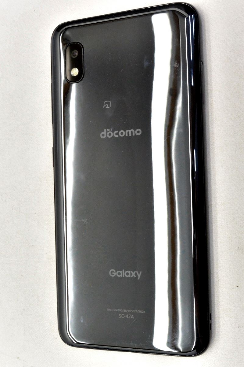 白ロム docomo SIMロック解除済 SAMSUNG Galaxy A21 64GB Android11 ブラック SC-42A 初期化済 【m026148】【中古】【K20250418】